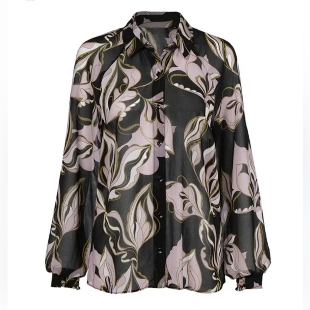 CAbi Heirloom Blouse #4615 Size XL never worn